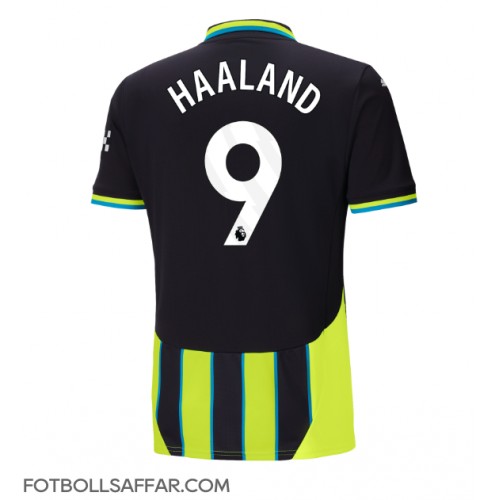 Manchester City Erling Haaland #9 Bortatröja 2024-25 Kortärmad